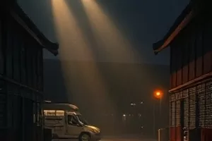 观察室嘉宾围坐在长桌前回看约会路线的场景